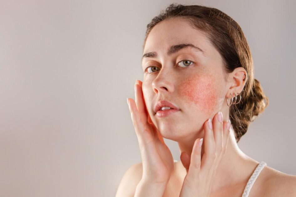 Rosacea Woman